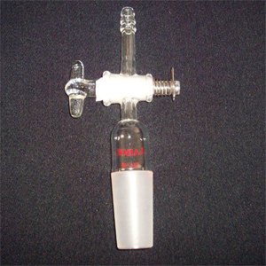 New vacuum adapter ,24/40,straight,glass stopcock