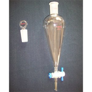 Separatory funnel250ml,24/40,glass stopper,PTFEstopcock