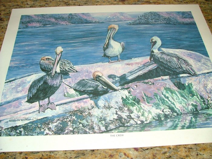 "The Crew" by Gordon Wheeler Signed Print 68/950