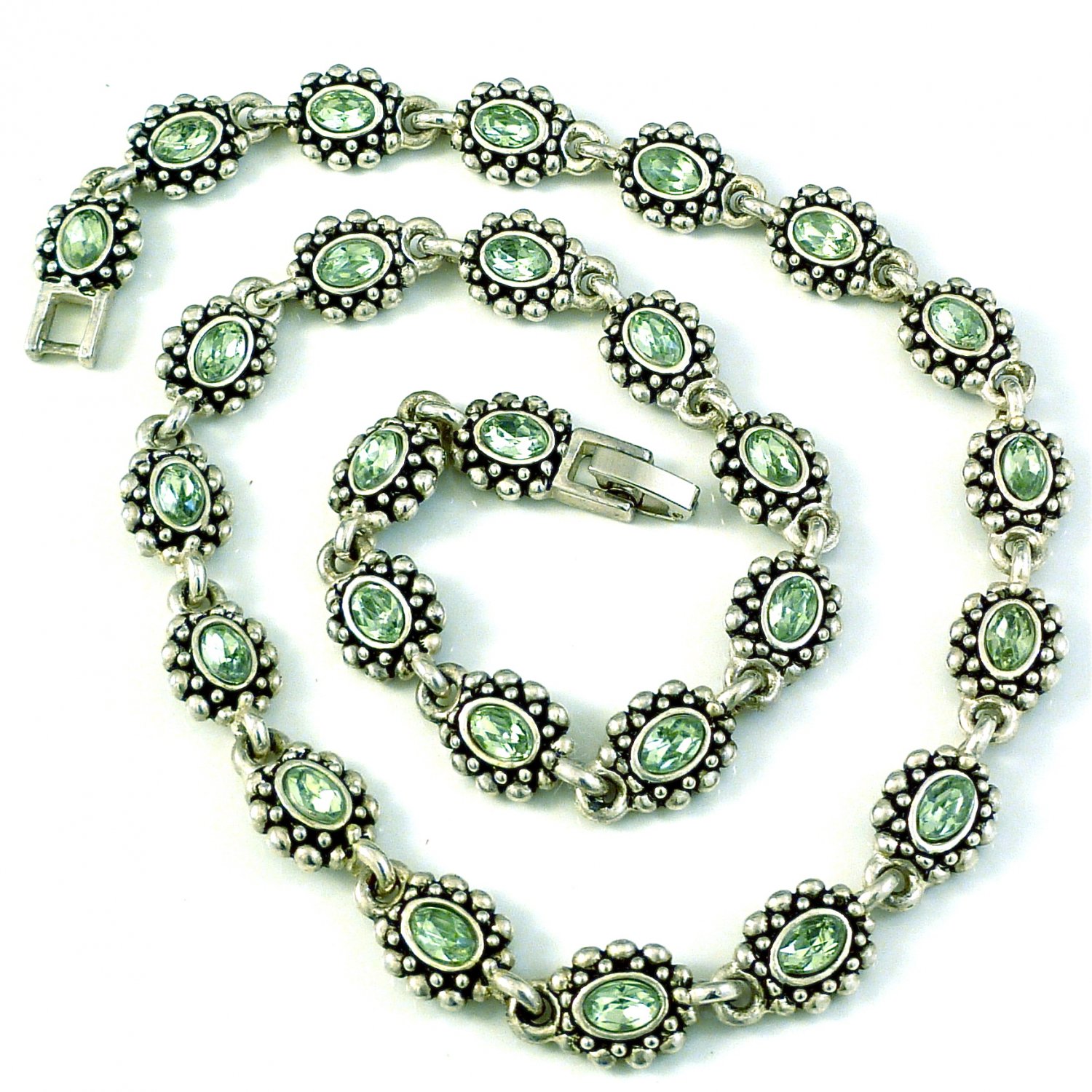Peridot Crystal Necklace