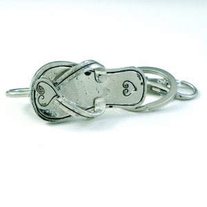 Heart Flip Flops Key Chain Finder