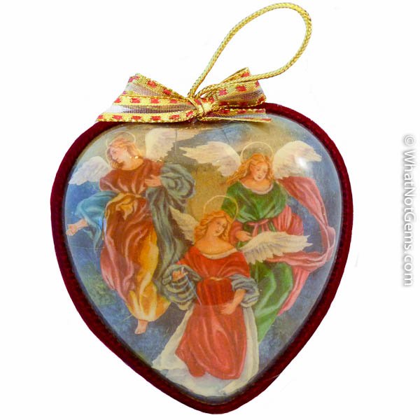 Tomorrow Today Angel Heart Ornament