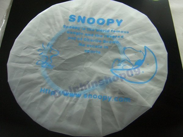 Blue Peanut Snoopy Shower Cap Free Shipment