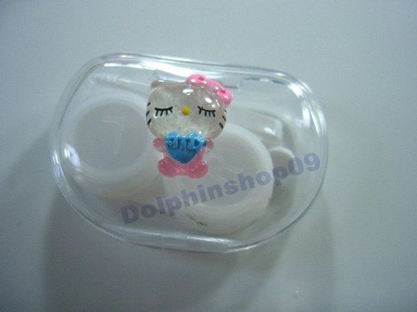 Transparent Baby Hello Kitty Contact Lens Case Box Set