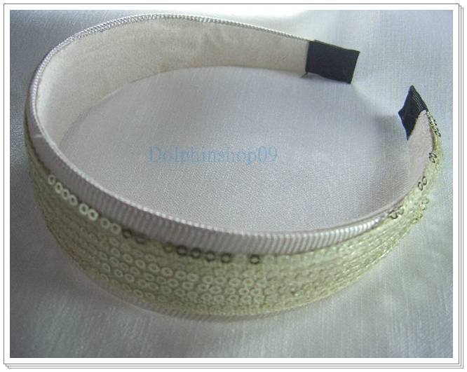 Beige Gold Head Hair Band