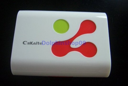 White Red Dot Contact Lens Case Travel Box Case Set