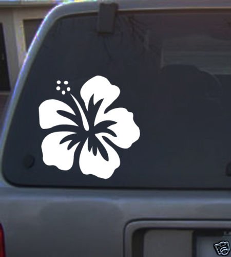 Decal Vinyl Graphic Flower1 4 colors