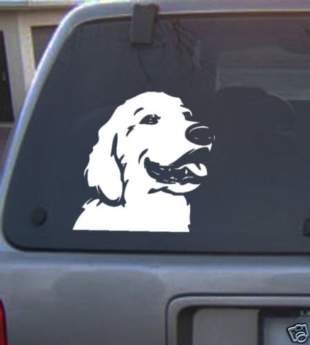 Decal Vinyl Graphic Dog Labrador 4 Colors to pick