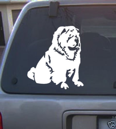 Decal Vinyl Graphic Dog Chow 4 Colors to pick