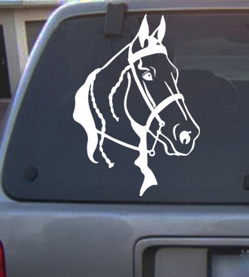 Decal Vinyl Horse 11_ 4 Colors to pick