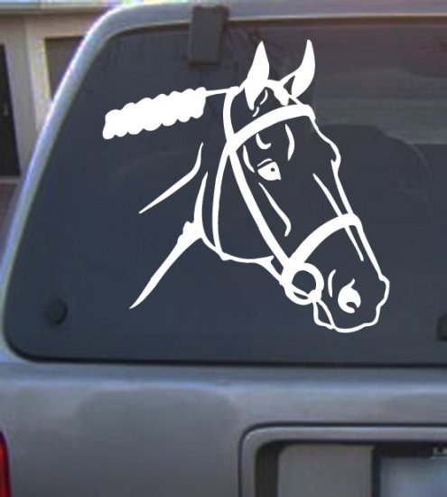 Decal Vinyl Horse 10_ 4 Colors to pick