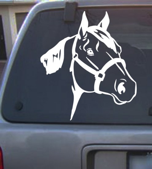 Decal Vinyl Horse 20_ 4 Colors to pick