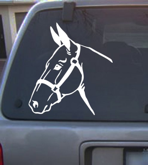 Decal Vinyl Horse 15_ 4 Colors to pick