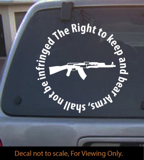 2nd Amendment#1a Decal