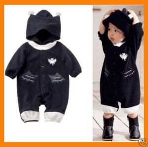 Hooded Fleece Baby Bat Man Batman 6-12M, girl, boy NWT