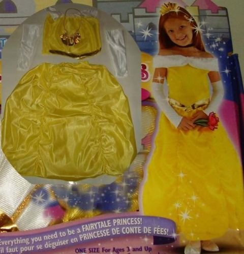 New BELLE Princess Costume Dress sz 3-4y Halloween