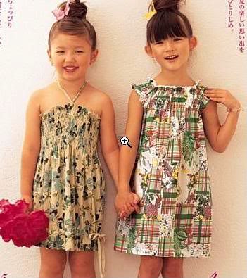 GITA CHOCOLAT girls Floral Sun Dress Two styles 6-7 7-8