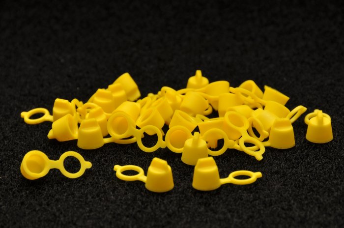 ZERK COVERS YELLOW (1000 pcs)