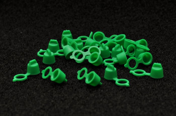 ZERK COVERS GREEN (100 pcs)