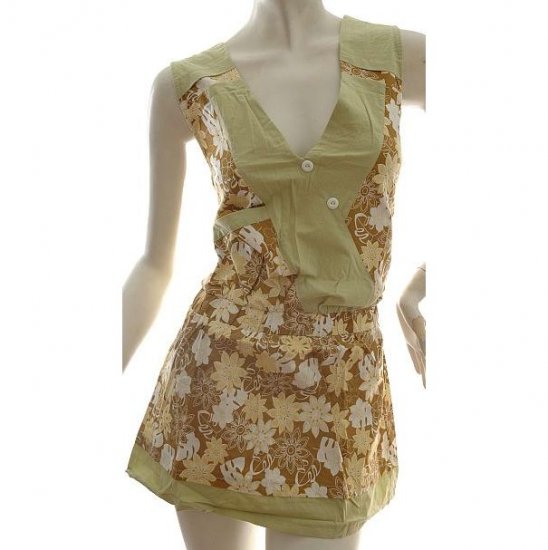 unique haute runway style hip boho mini reconstructed oriental lk dress free ship!