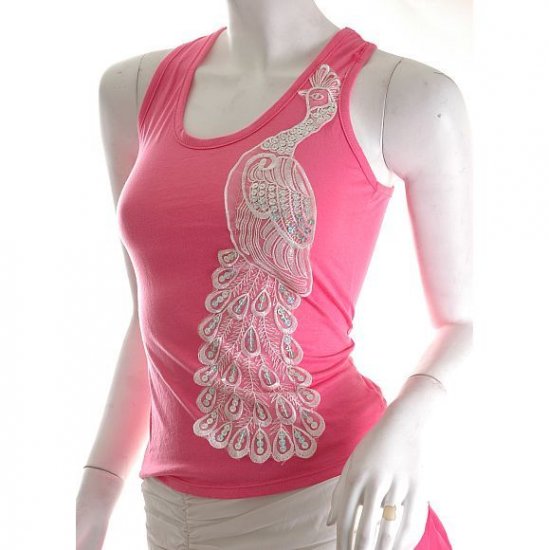 unique vintage style lace racerback hot pink top artsy crafty meets urban s diy free ship!