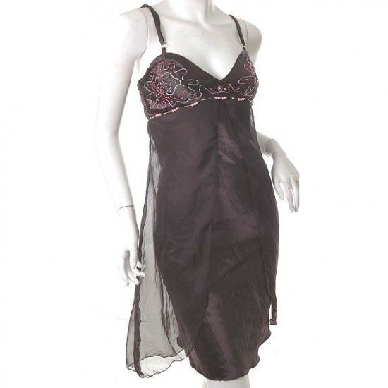 arabian princess ethnic beaded bellydance sheer overlay cocktail dress free ship!