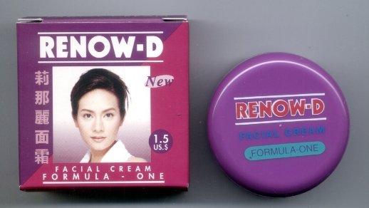 3 pcs. RENOW-D Facial Cream Formula One CLEAR SKIN, FREE SHIPPING WORLDWIDE