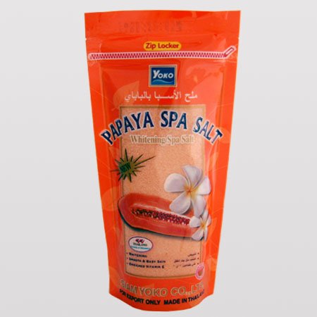 1 pack Yoko Papaya Spa Salt, 300 grams, Free Shipping Worldwide