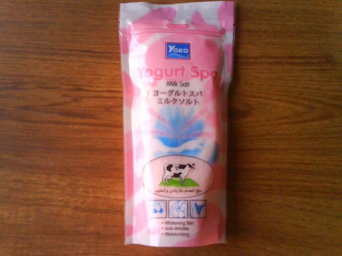1 pack Yoko Yogurt Spa milk salt, 300 grams