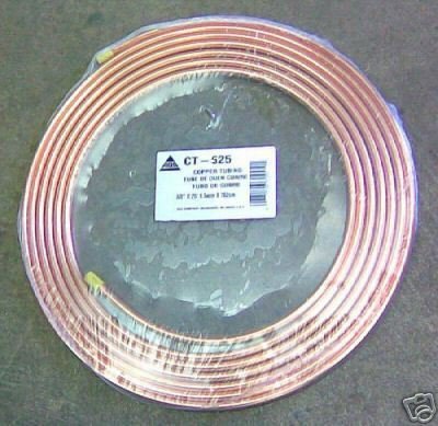 Soft Copper Tubing 5/16"x25' Tube de cobre ouen cuivre