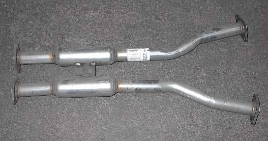 90-96 Nissan 300ZX 2+2 H Resonator Pipe 2 Rear Mufflers