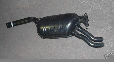 Rear Muffler 1990 - 93 Mercedes 300D 2.5L Turbo Diesel