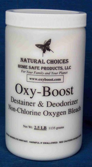 Oxy-boost Destainer & Deodorizer Oxygen Bleach 2.5 Pnds