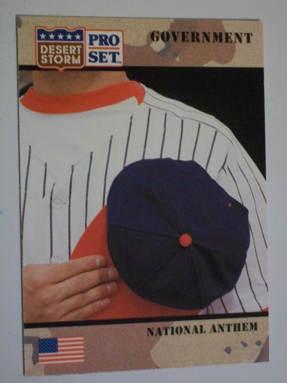 Desert Storm Collectible Card - Card #108 - Pro Set - Mint