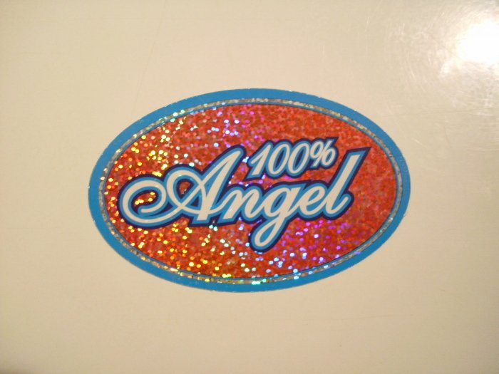100% Angel Sticker