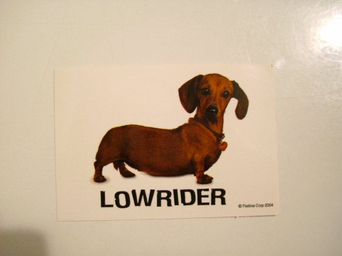 Lowrider Sticker