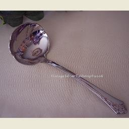 Oneida DAMASK ROSE Stainless Serving Ladle NEW