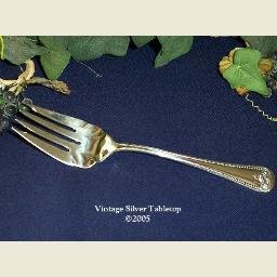 International Silver Silverplate 'Ashford' Cold Meat Fork - New Old Stock