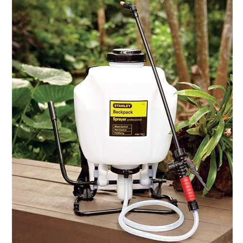 Stanley Backpack 4 Gal Weed 60 psi Sprayer