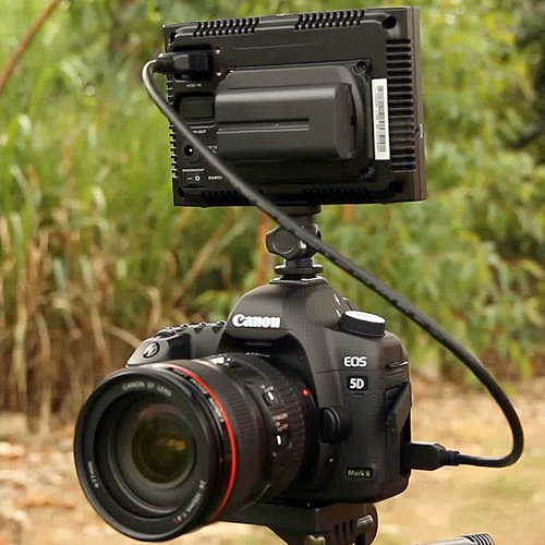 5 inch RUIGE TL-S500HD On-camera HD LCD small Field Monitor for DSLR CANON 5D 7D HD Video Cameras