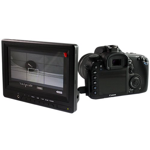 COOLLCD HD2 7" On camera HD LCD Field Monitor w/ HDMI in HDMI out Component in Composite in