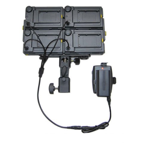 free shipping+1*4 DC cable for HDV-Z96 LED video camera Light w/camcorder lighting