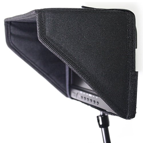 Coollcd 7" Sunhood/Sunshade For 7" On Camera LCD Field Monitor+free shipping