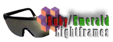 Mind Modulations Ruby/Emerald Lightframes for the Proteus Light and Sound Mind Machine