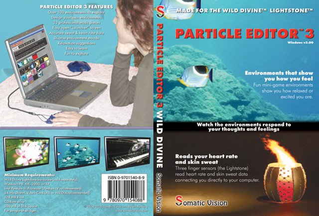 Particle Editor 3 3D Biofeedback Software for the Wild Divine LightStone