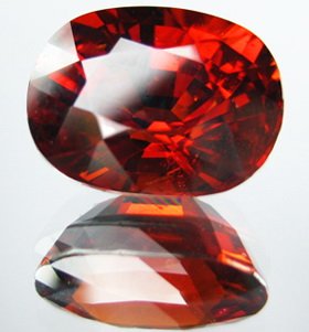 6.22CT HOT! FIRE FLAWLESS NATURAL SPESSARTITE GARNET