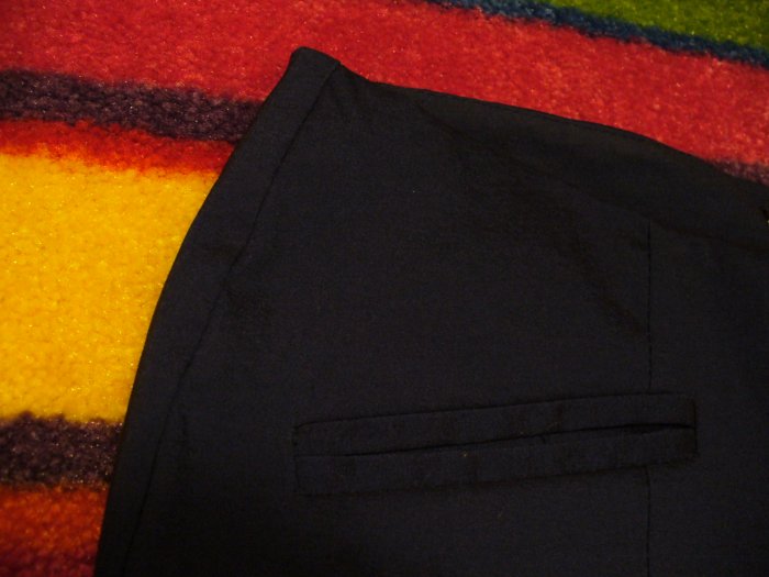Blue space pants! (S)