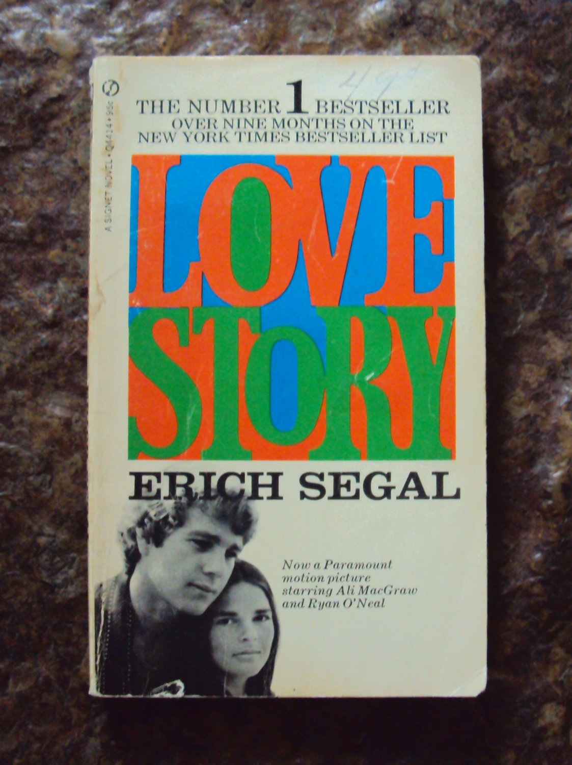 Love Story, by Erich Segal, 1971