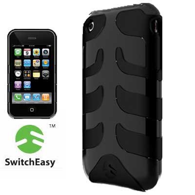 SwitchEasy SW-CAP-REB-B Rebel Case for iPhone 3G (Black)