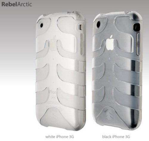 SwitchEasy SW-CAP-REB-A Rebel Case For iPhone 3G (Arctic)